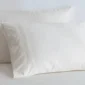 organic sateen single pillowcase "not to share"