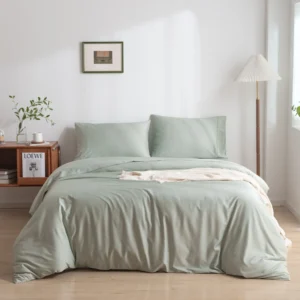 sagegreen-duvetcover-acneprone-skin