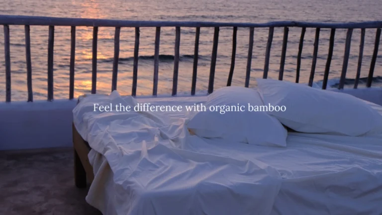 Feel the diffrences with organic bamboo